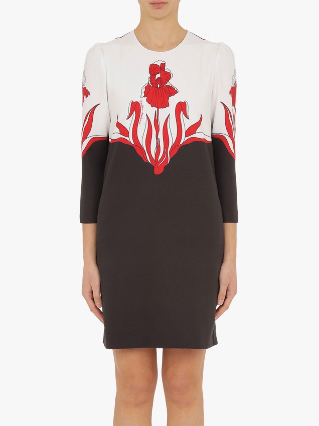 Vestido Midi com Padrão