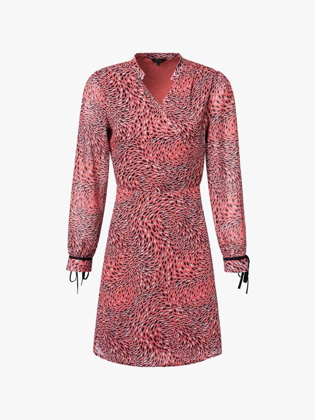 Vestido Curto com Padrão