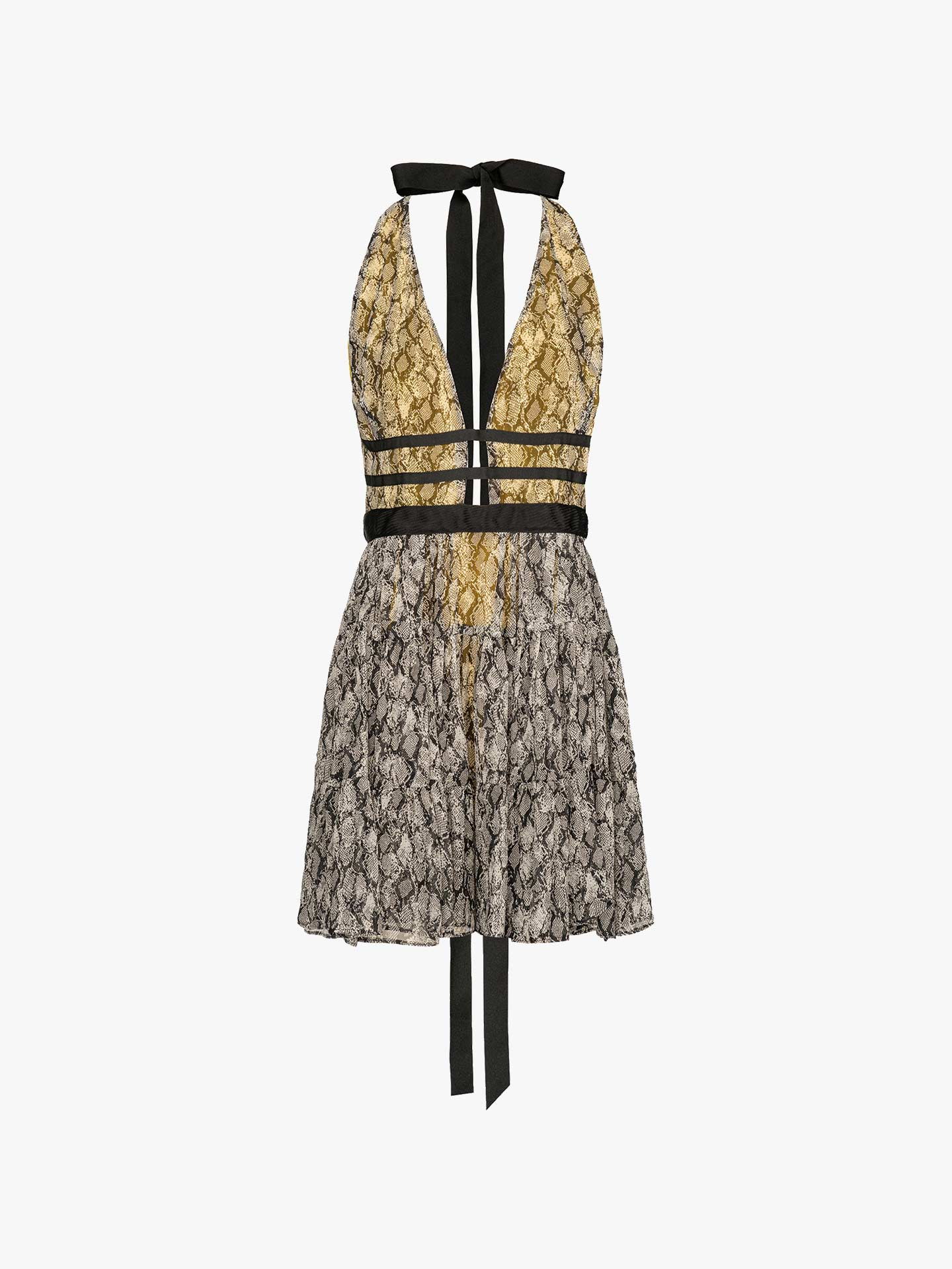 Vestido cerim�nia com Padr�o