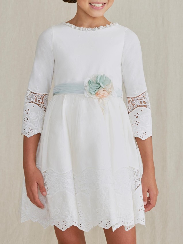 Vestido de Cerim�nia Bordado