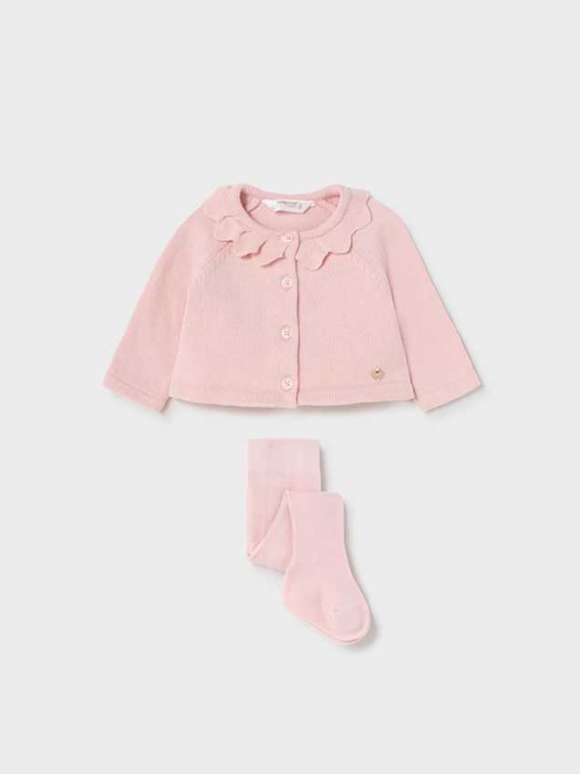 Bolero em Tricot e Collants