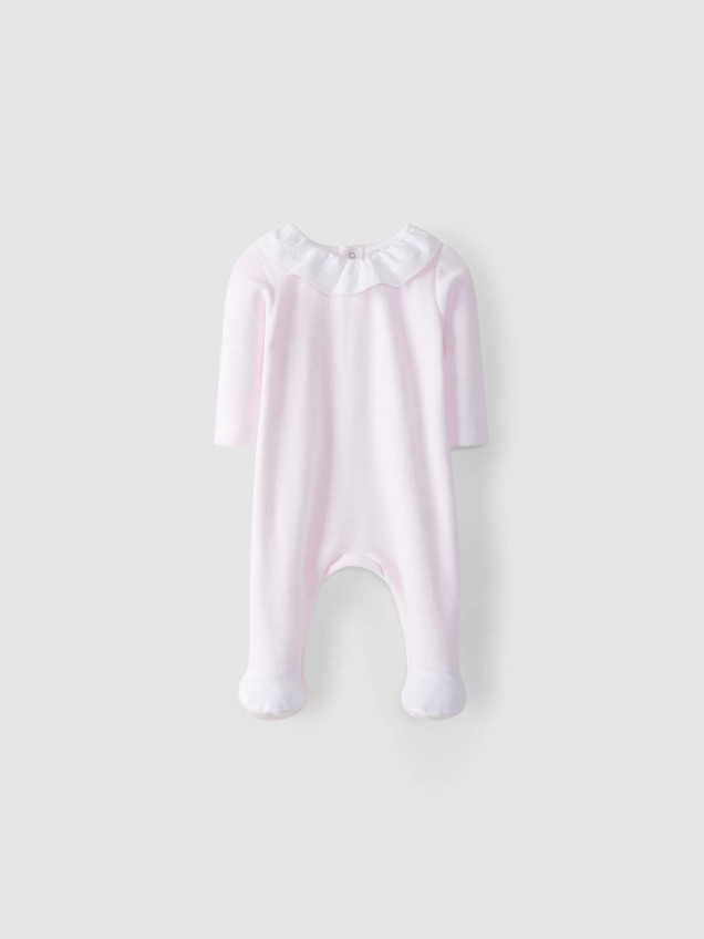 Babygrow com Gola Bordada