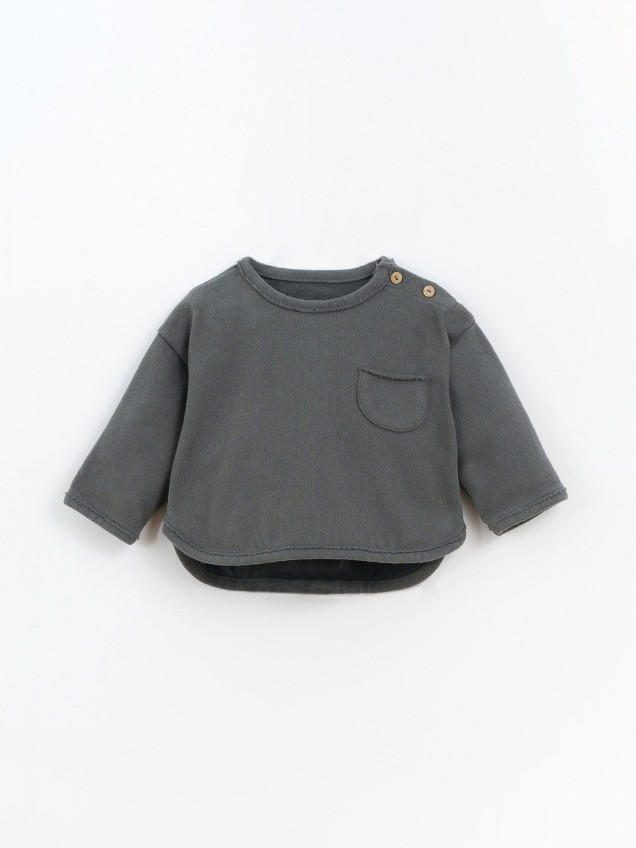 Camisola de Malha com Bolso