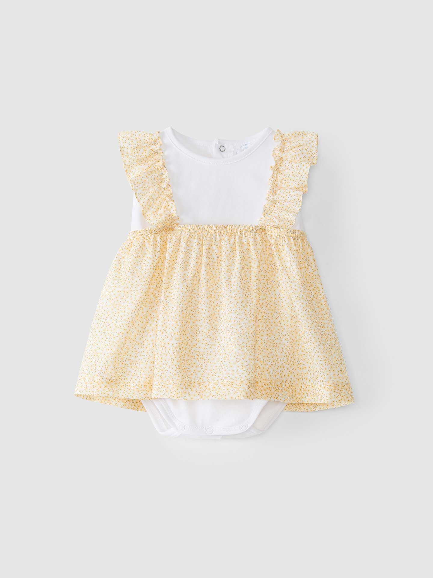 Vestido de Beb� Estilo Jardineiras