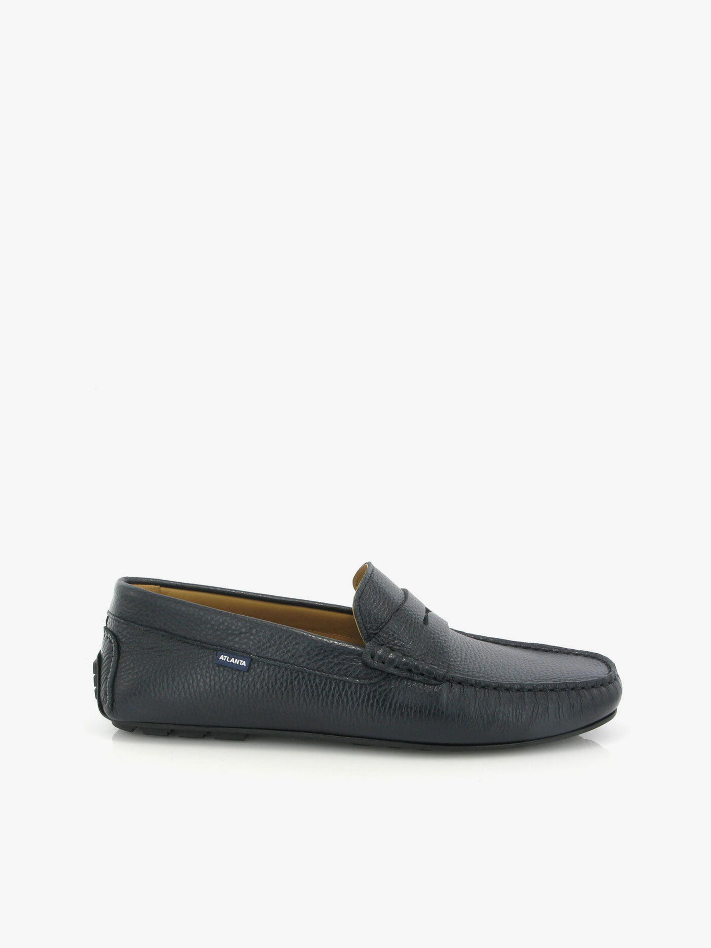 City Loafers em Pele Granulada