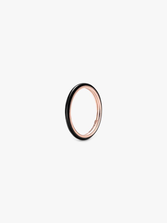 Anel Esmalte Preto