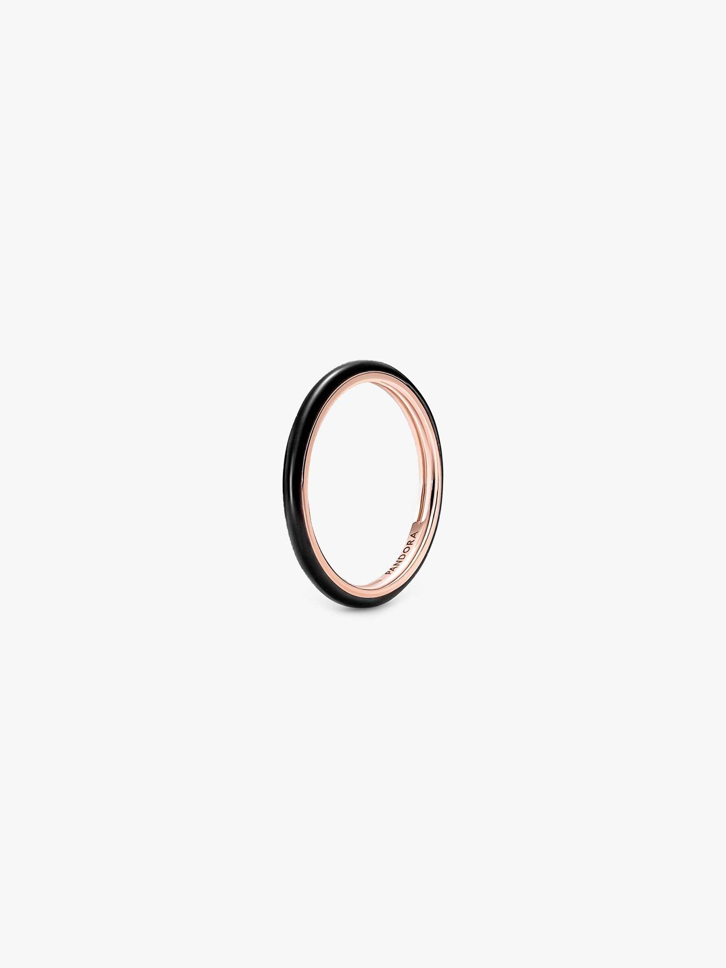 Anel Esmalte Preto