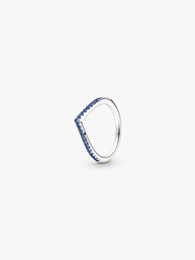 Anel Timeless Wish Sparkling Azul