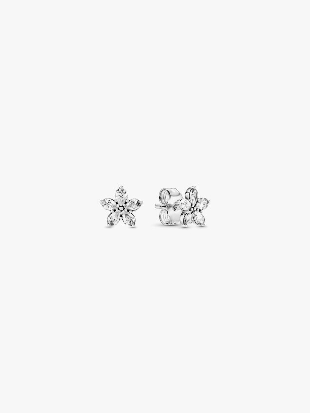 Brincos Sparkling Snowflake