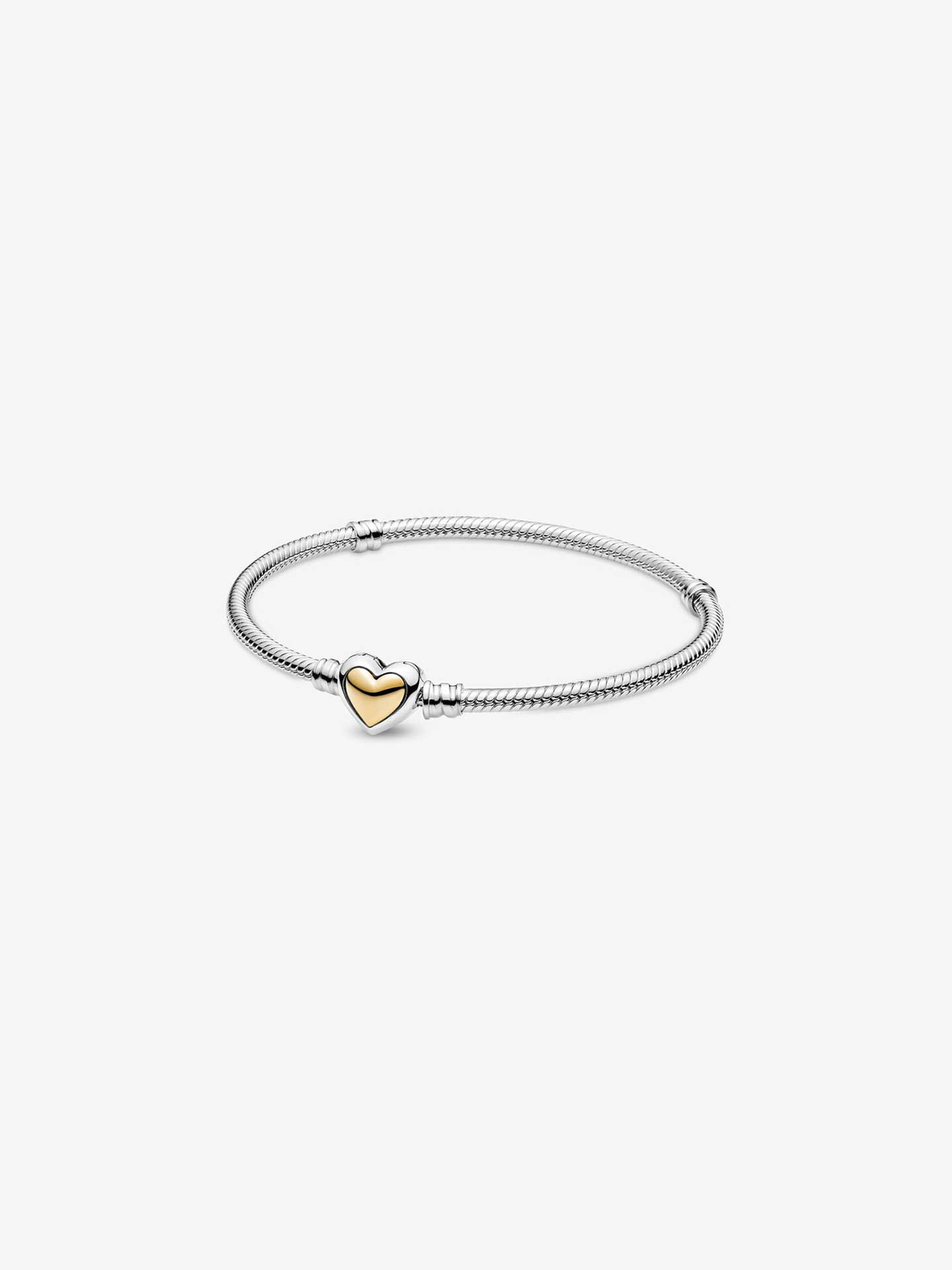 Pulseira Snake Fecho Cora��o