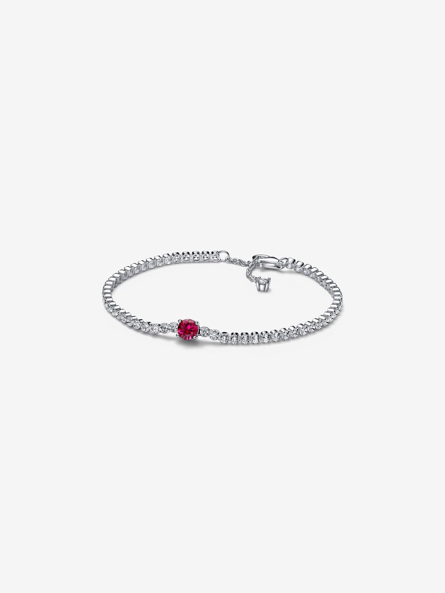 Pulseira Sparkling Round Pav� Tennis
