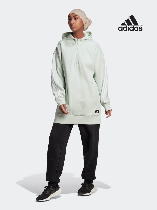 Sweatshirt Comprida com Capuz