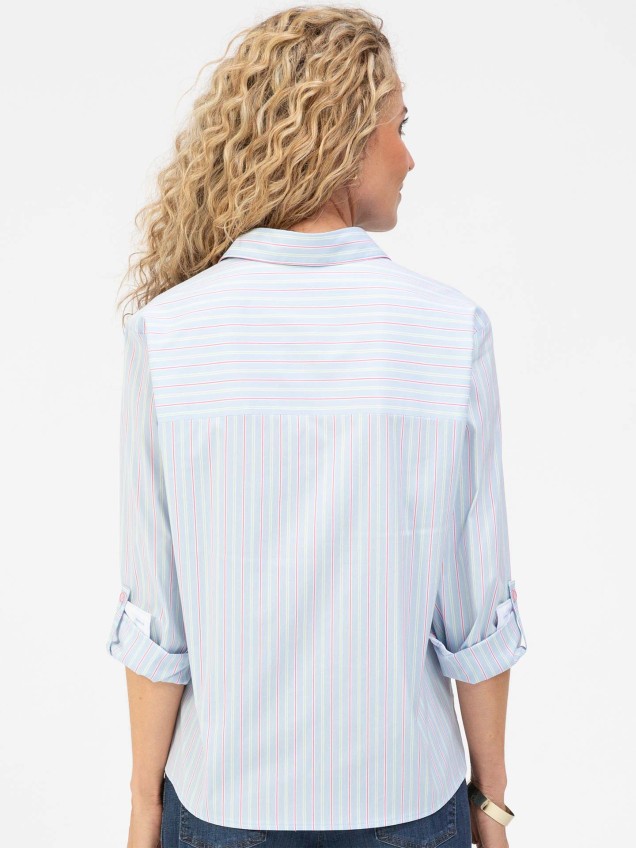 Camisa às Riscas Verticais Anina