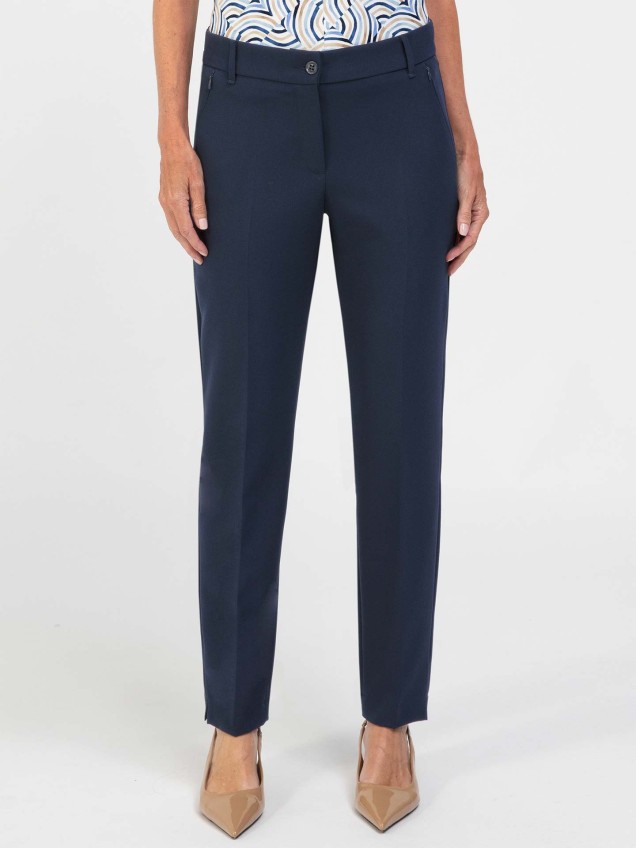 Calças de Alfaiataria com Corte Direito Siena