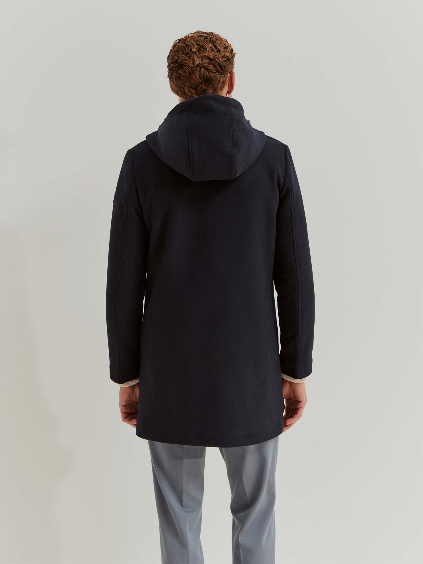 Sobretudo Comprido com Capuz