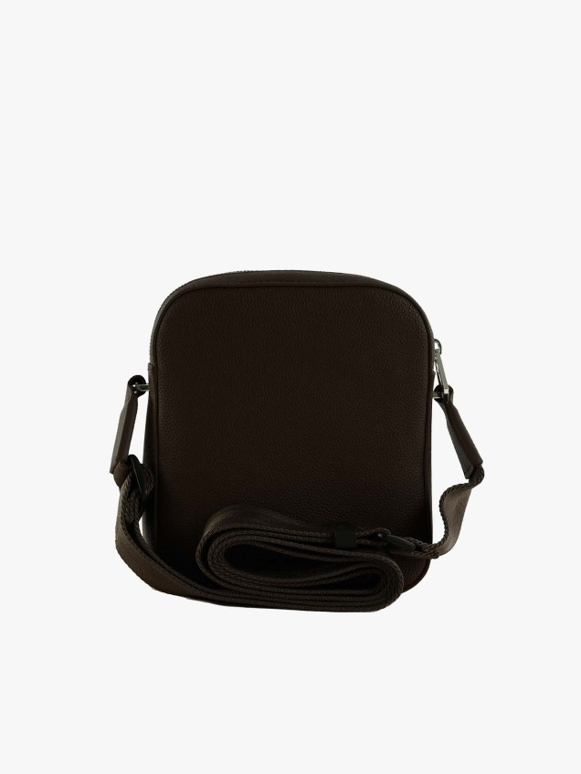 Bolsa de Tiracolo com Logótipo em Relevo