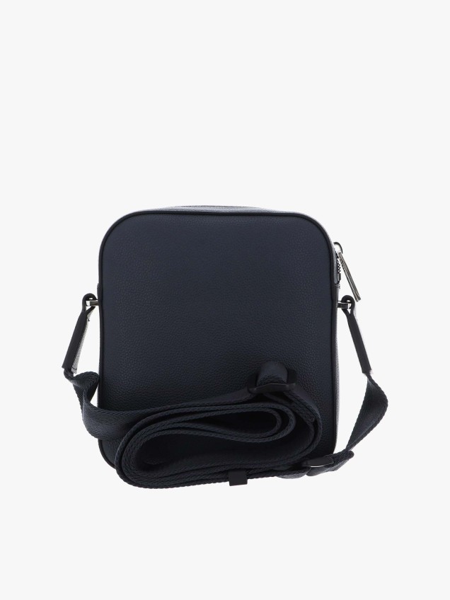 Bolsa de Tiracolo com Logótipo em Relevo