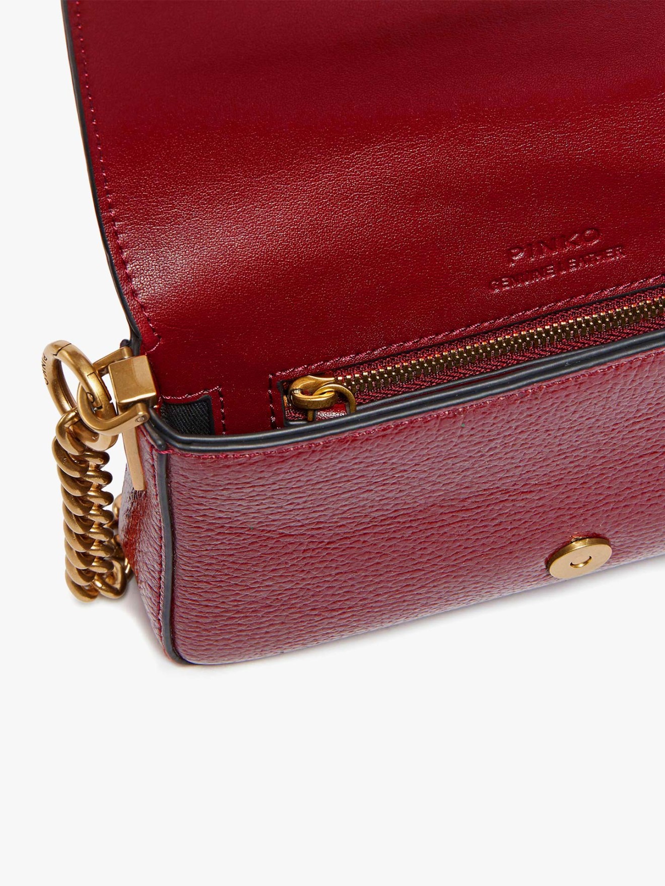 Mala de Tiracolo Love One Slouchy em Pele