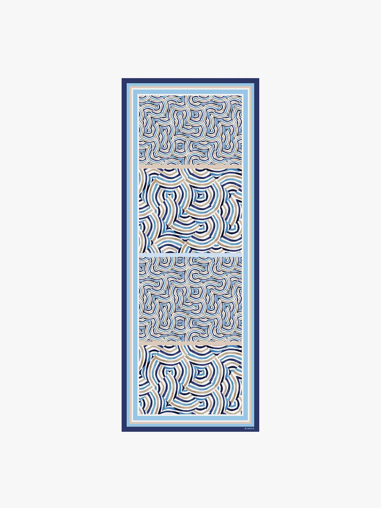 Echarpe com Padr�o Silba