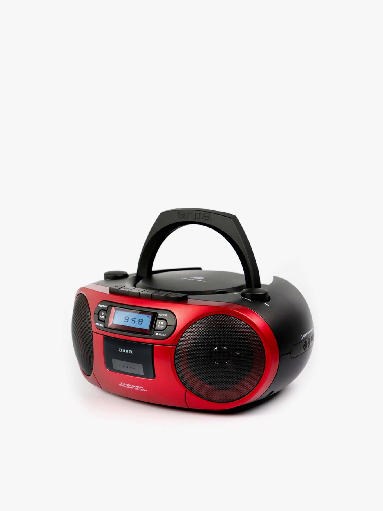 Rádio Portátil Boombox BBTC-550RD