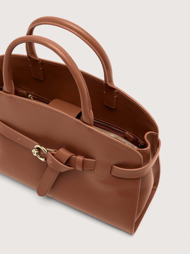 Mala de Mão Sabine Medium em Pele