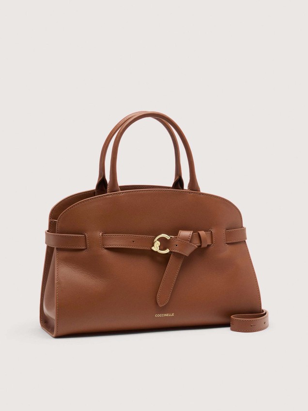 Mala de Mão Sabine Medium em Pele