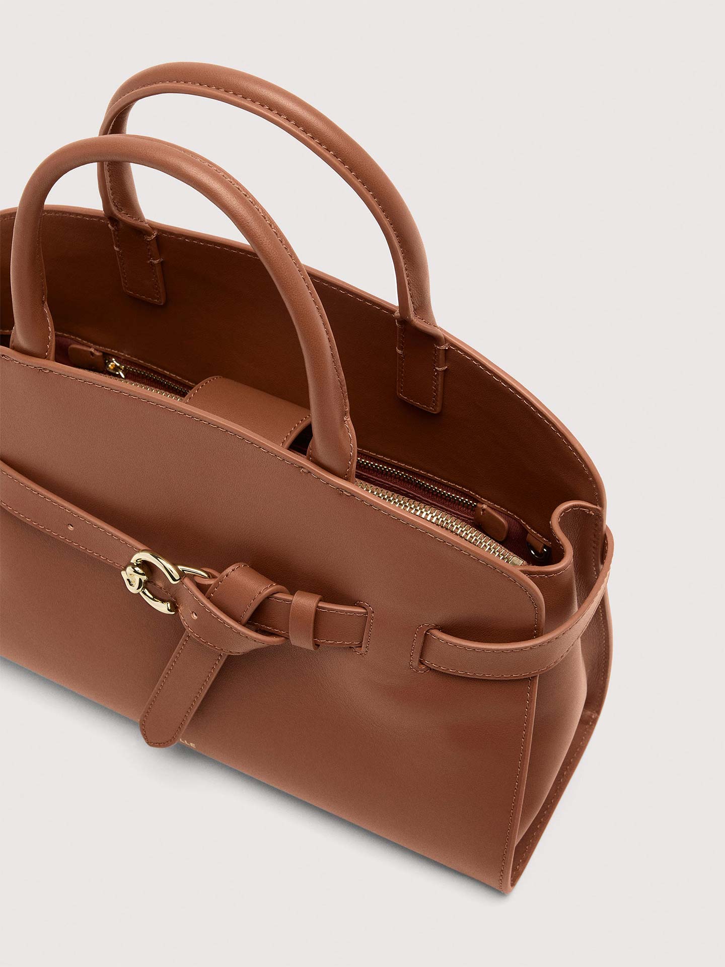 Mala de Mão Sabine Medium em Pele