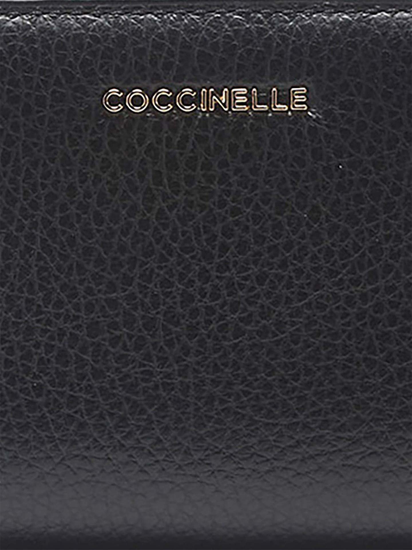 Carteira Metallic Média em Pele