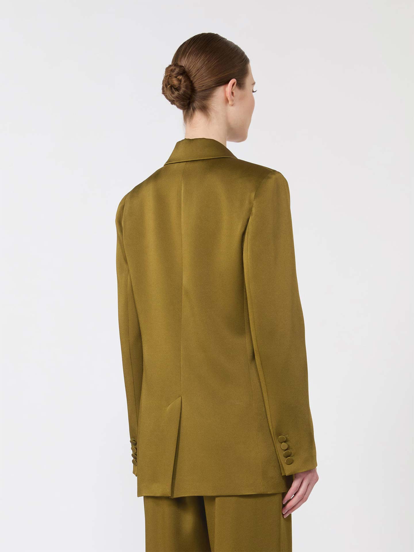 Blazer de Cetim MSEALBINO