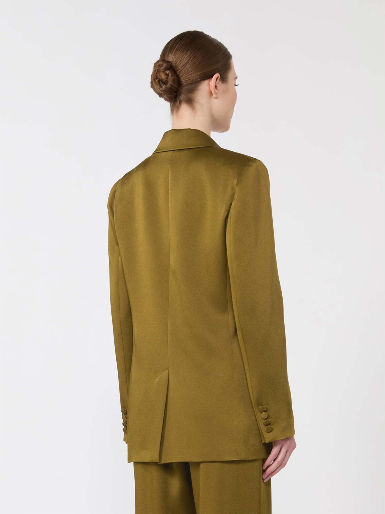 Blazer de Cetim MSEALBINO