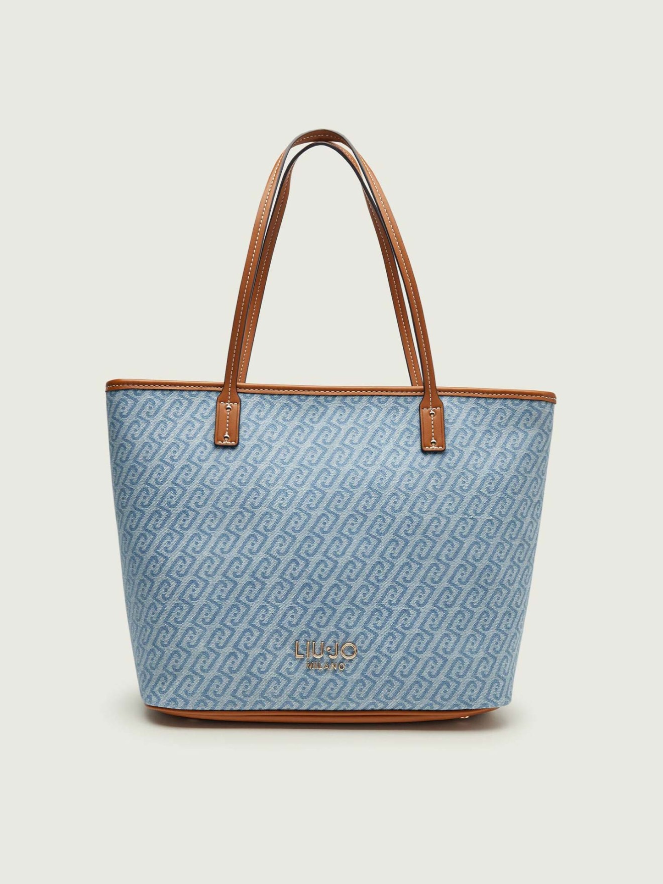 Tote Bag com Padr�o Monograma