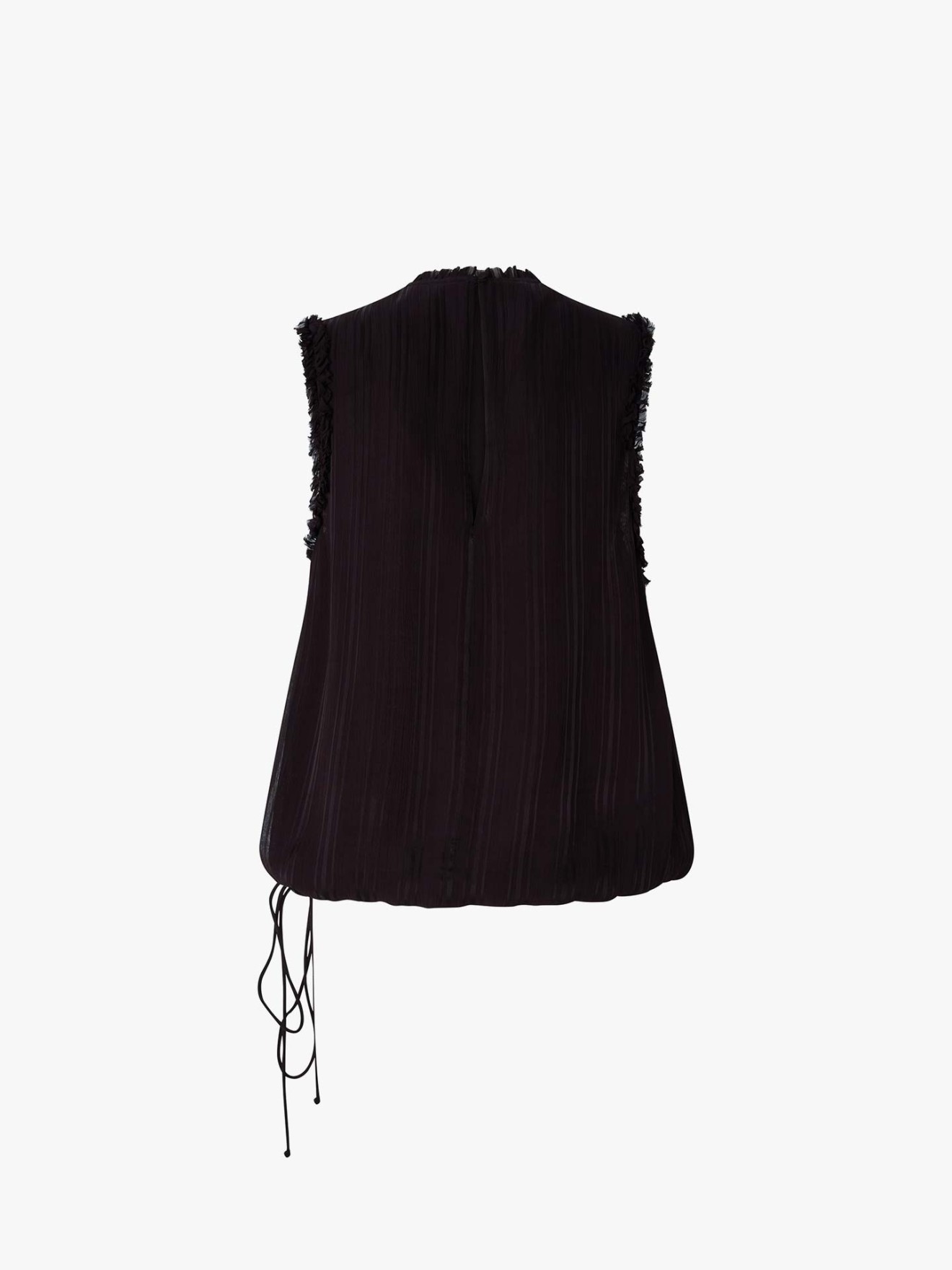 Top Sem Mangas com Folhos