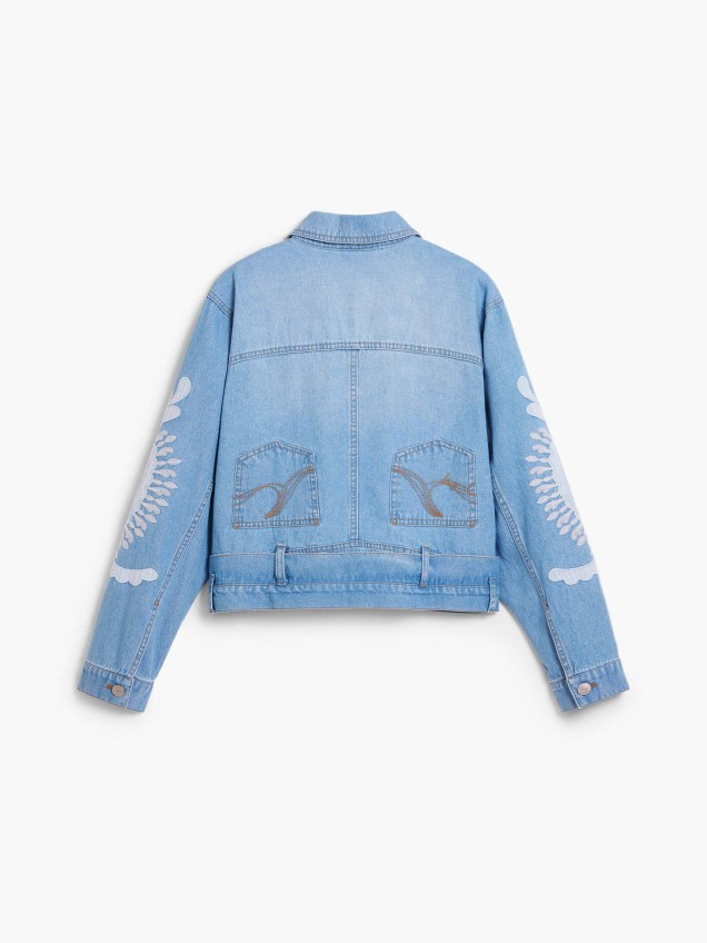 Casaco de Ganga com Bordados