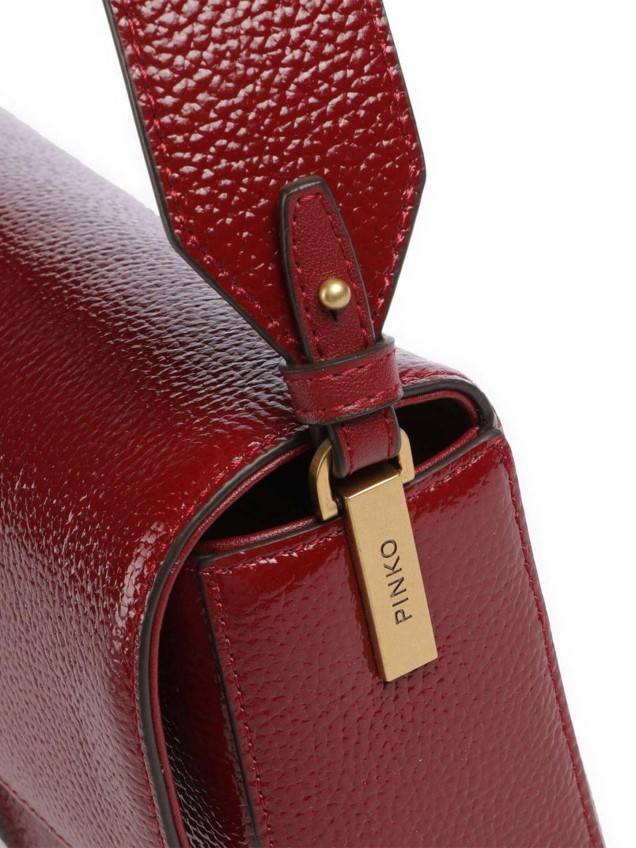 Mala de Ombro Love One Slouchy em Pele Granulada