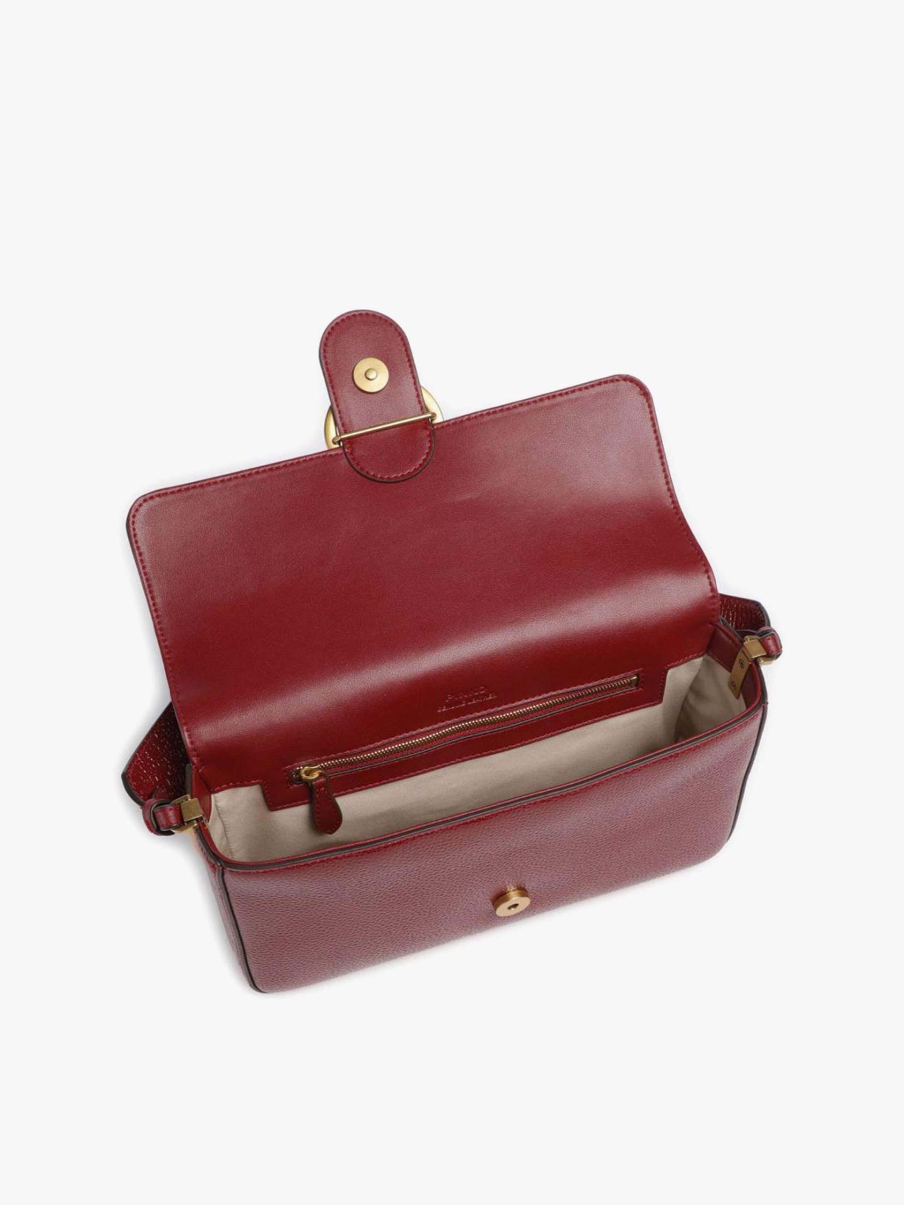 Mala de Ombro Love One Slouchy em Pele Granulada