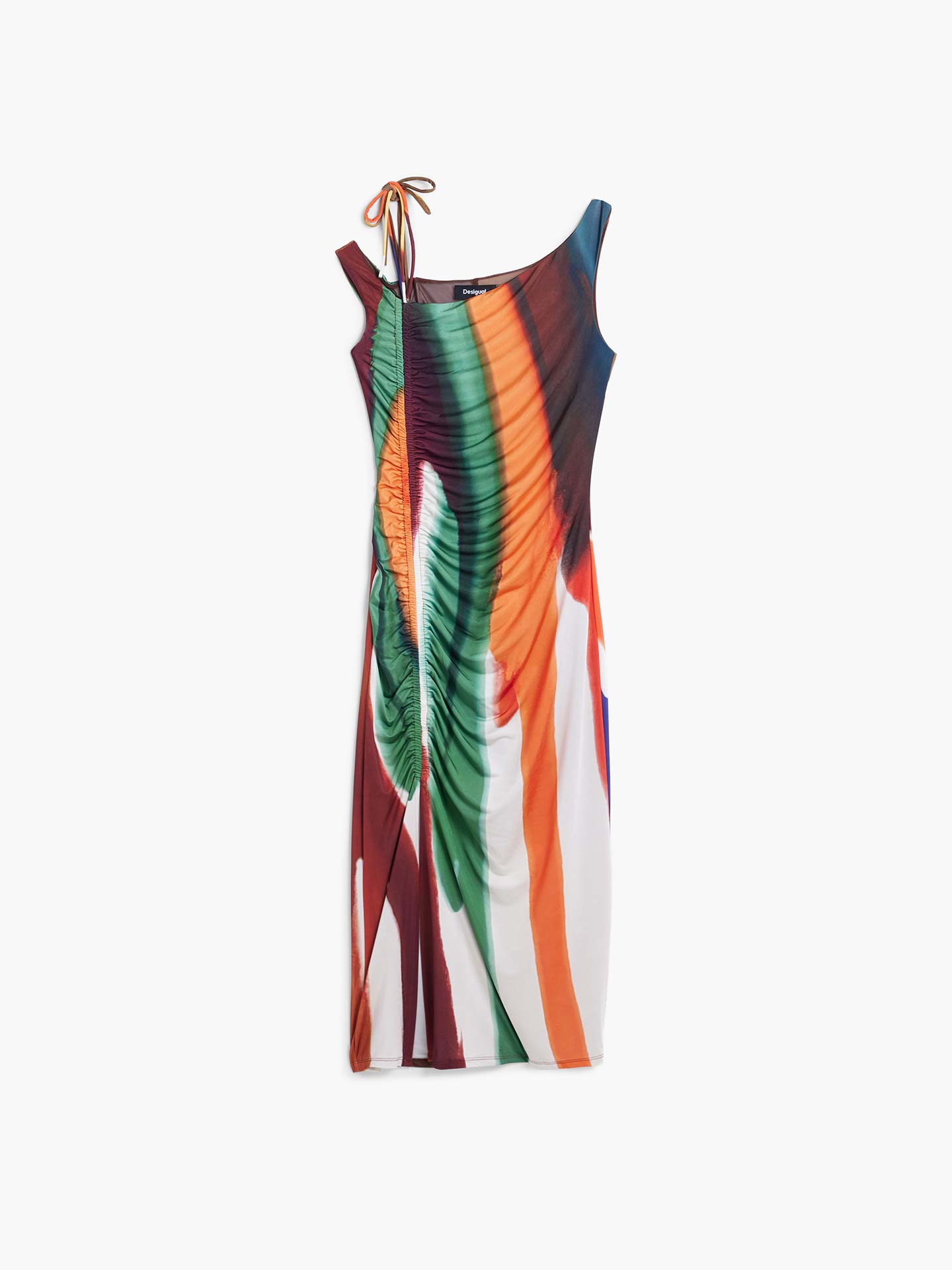 Vestido Midi Assimétrico