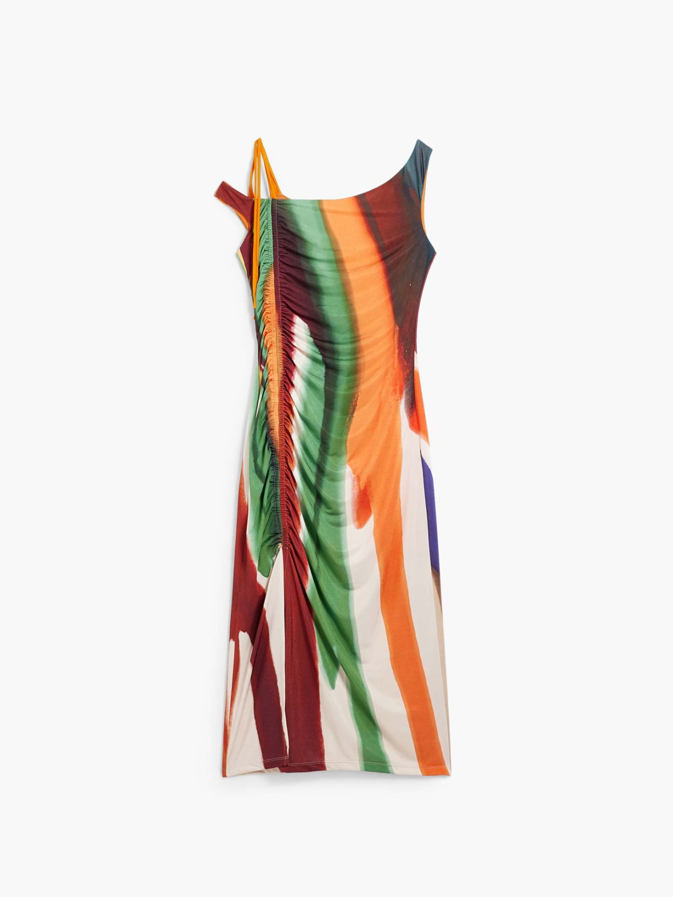 Vestido Midi Assim�trico