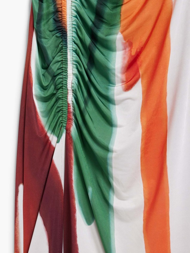 Vestido Midi Assimétrico