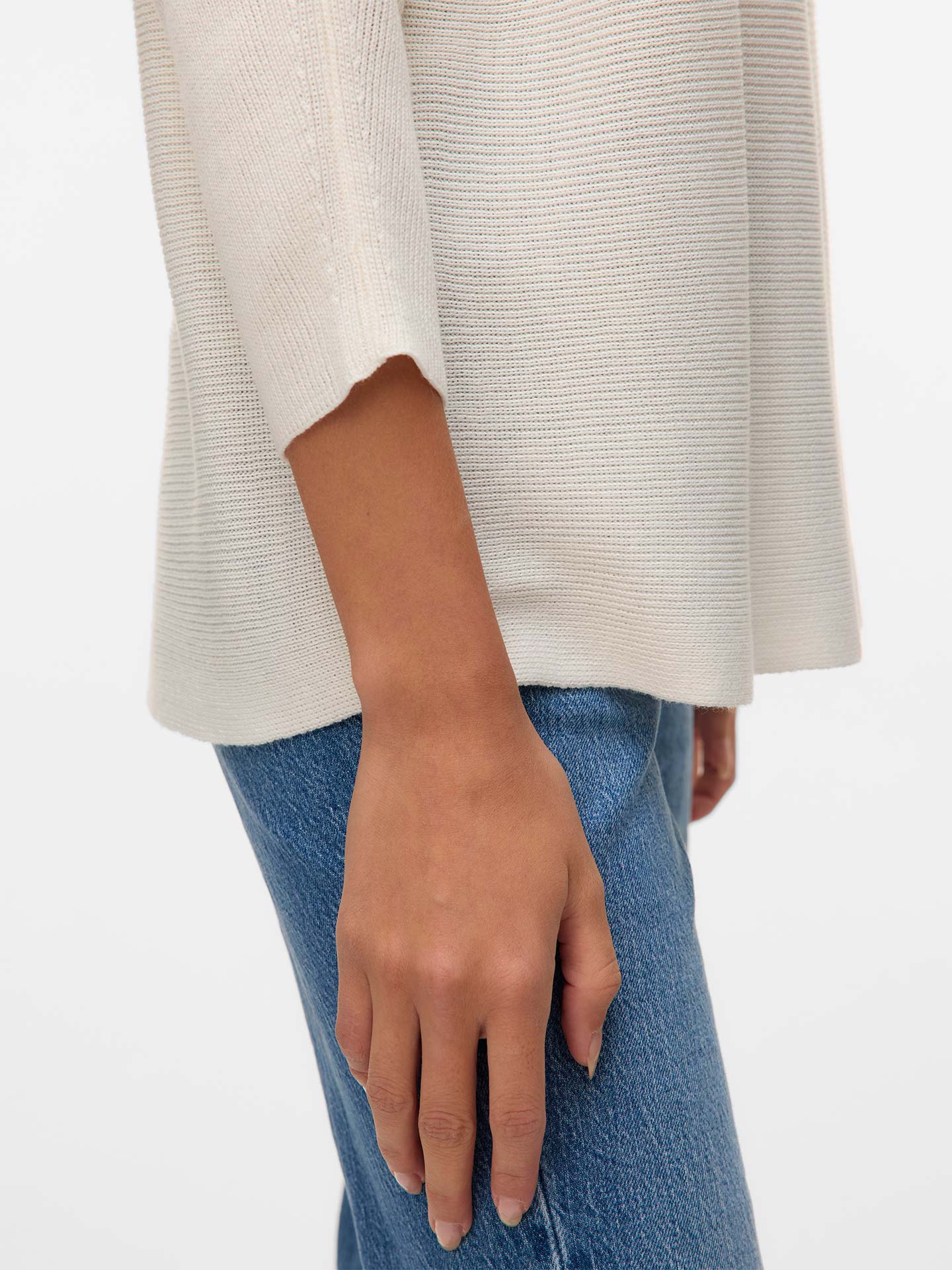 Camisola de Malha Manga 3/4