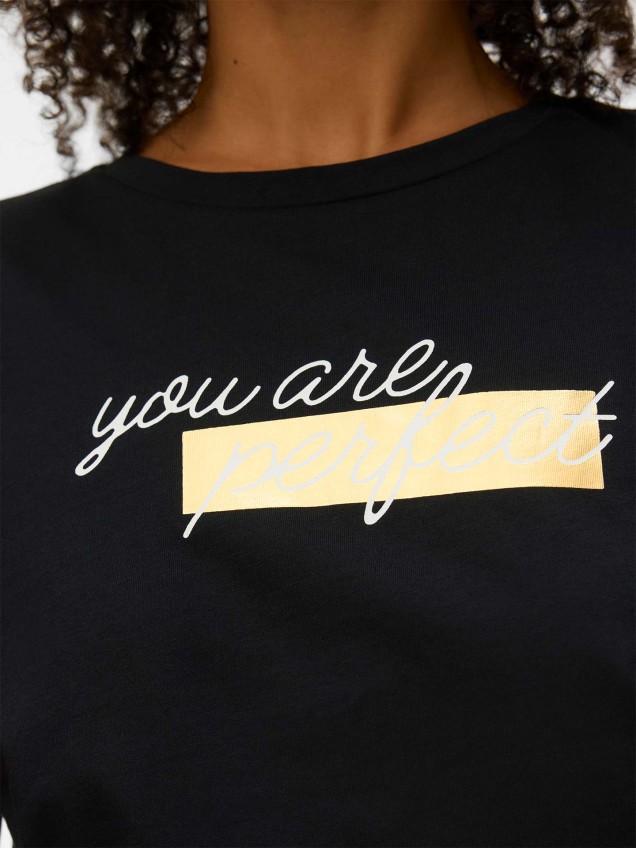 T-shirt com Estampado