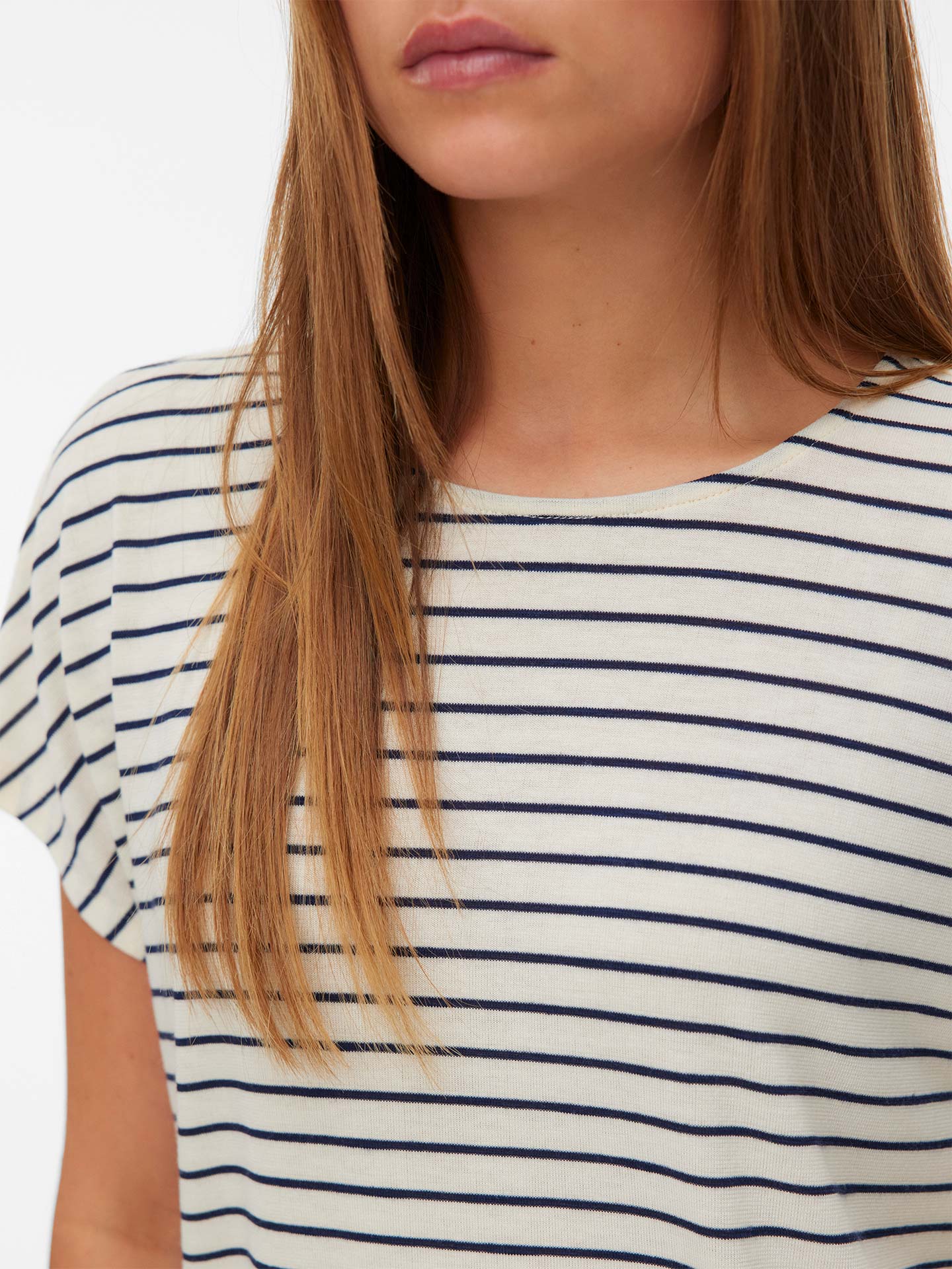 T-shirt às Riscas