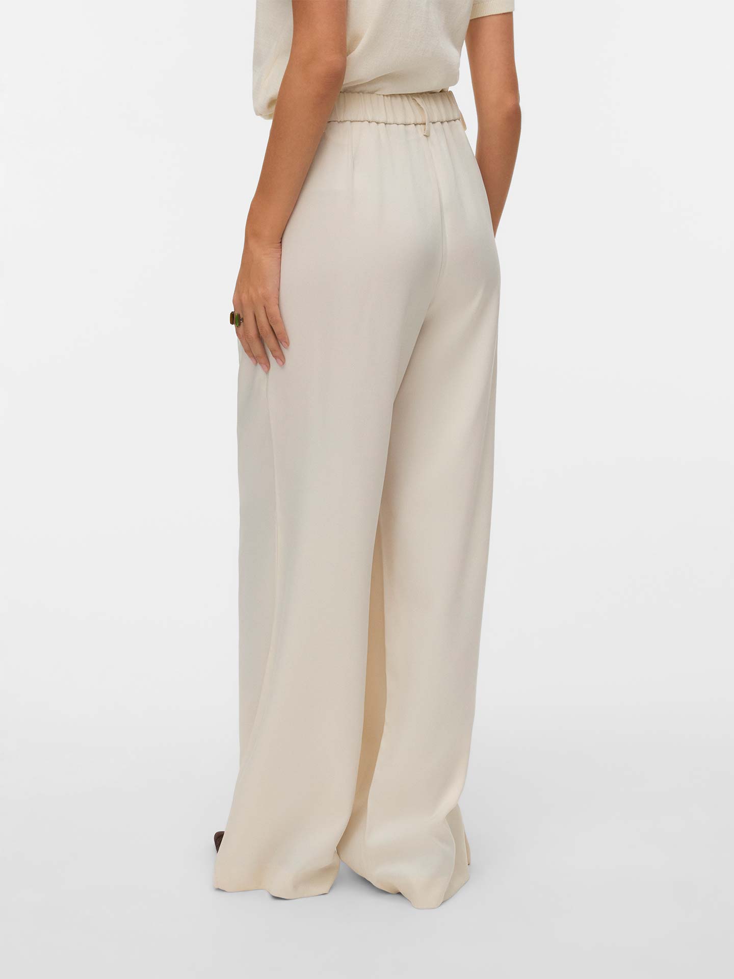 Calças de Perna Larga