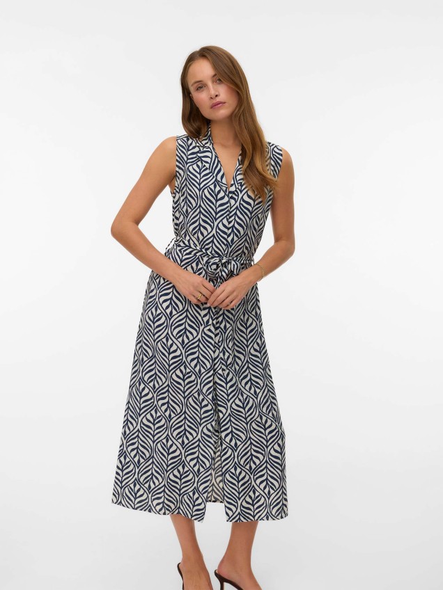 Vestido Camiseiro Midi