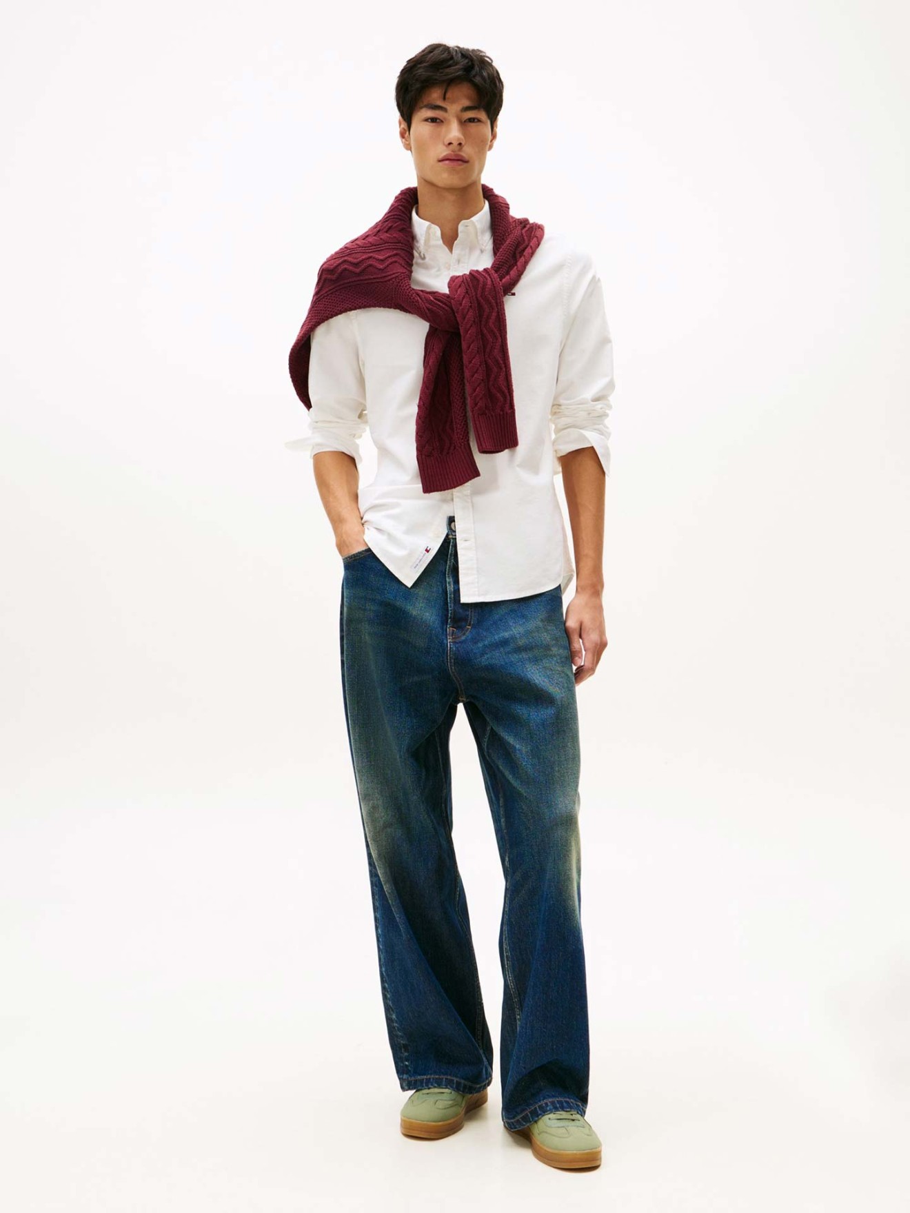 Camisa Oxford com Corte Regular