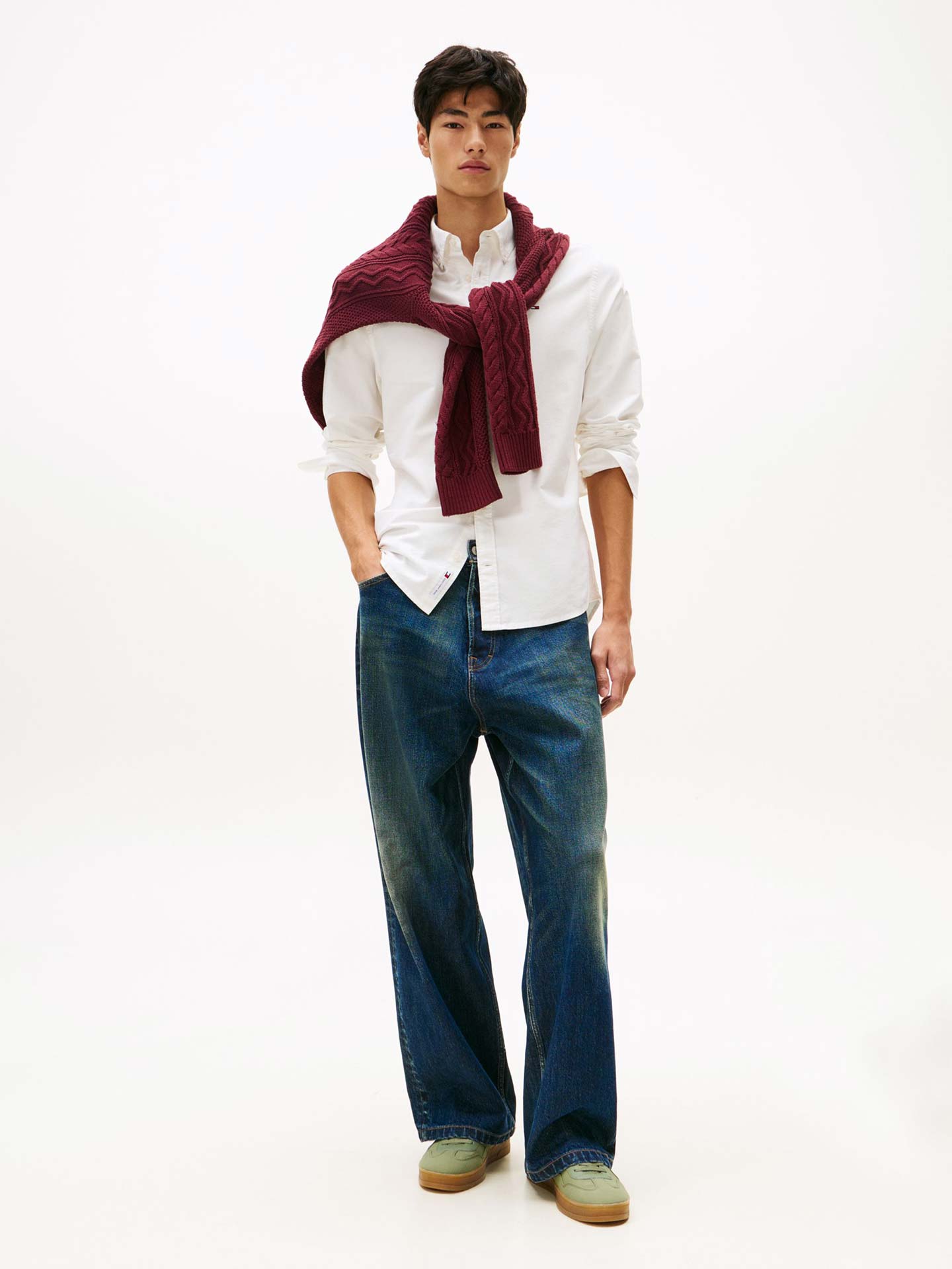 Camisa Oxford com Corte Regular