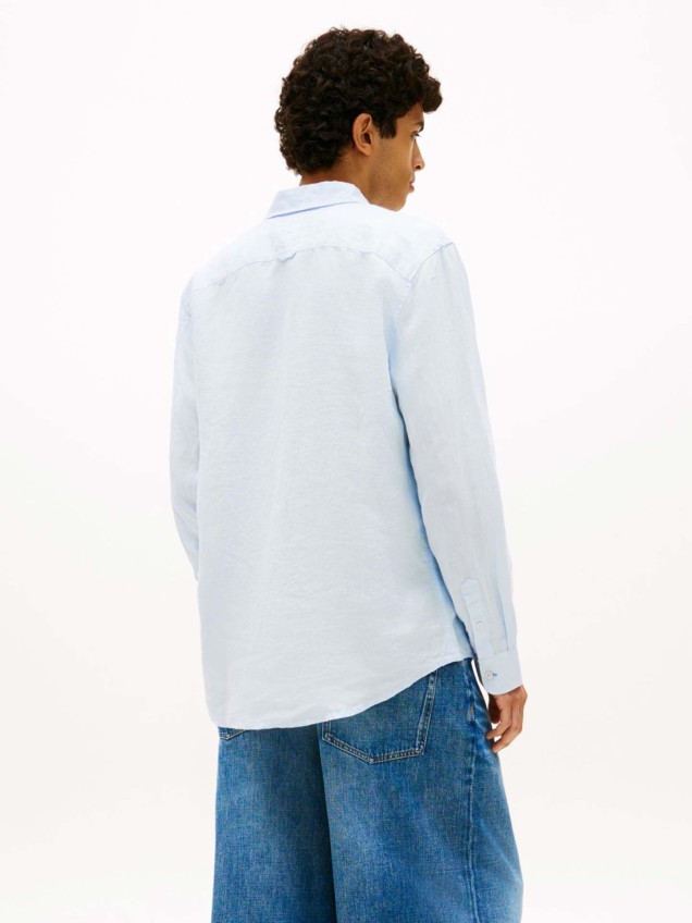 Camisa de Linho Regular Fit