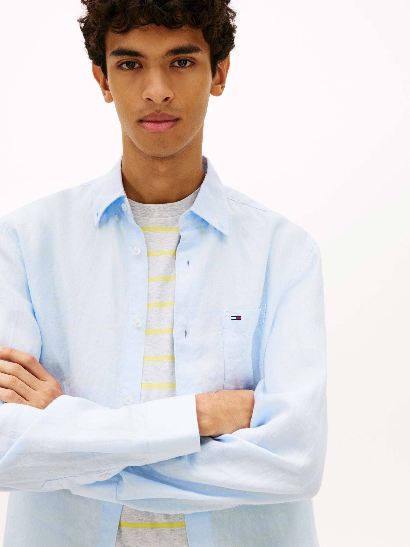 Camisa de Linho Regular Fit