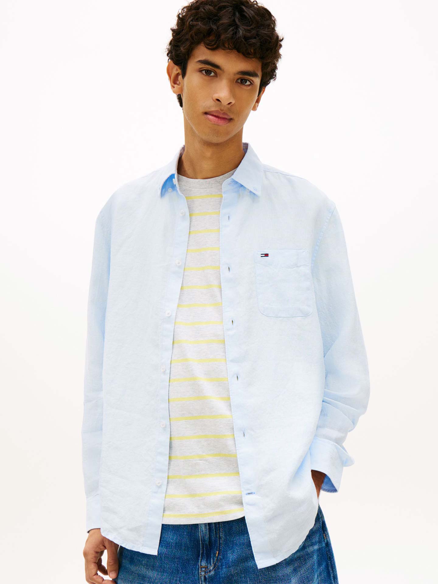 Camisa de Linho Regular Fit