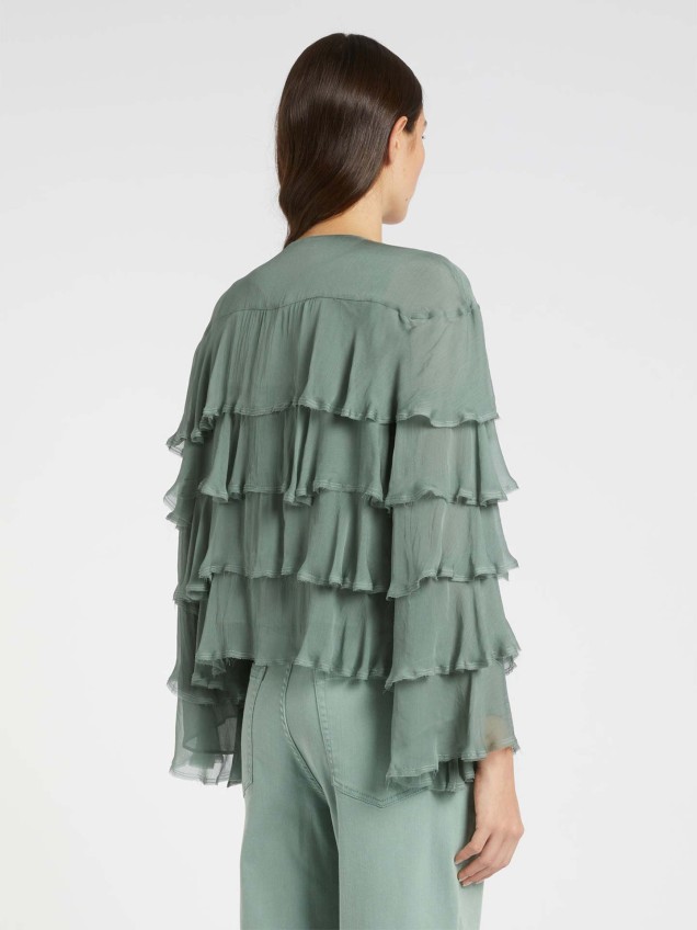 Casaco com Folhos MLMFAREA