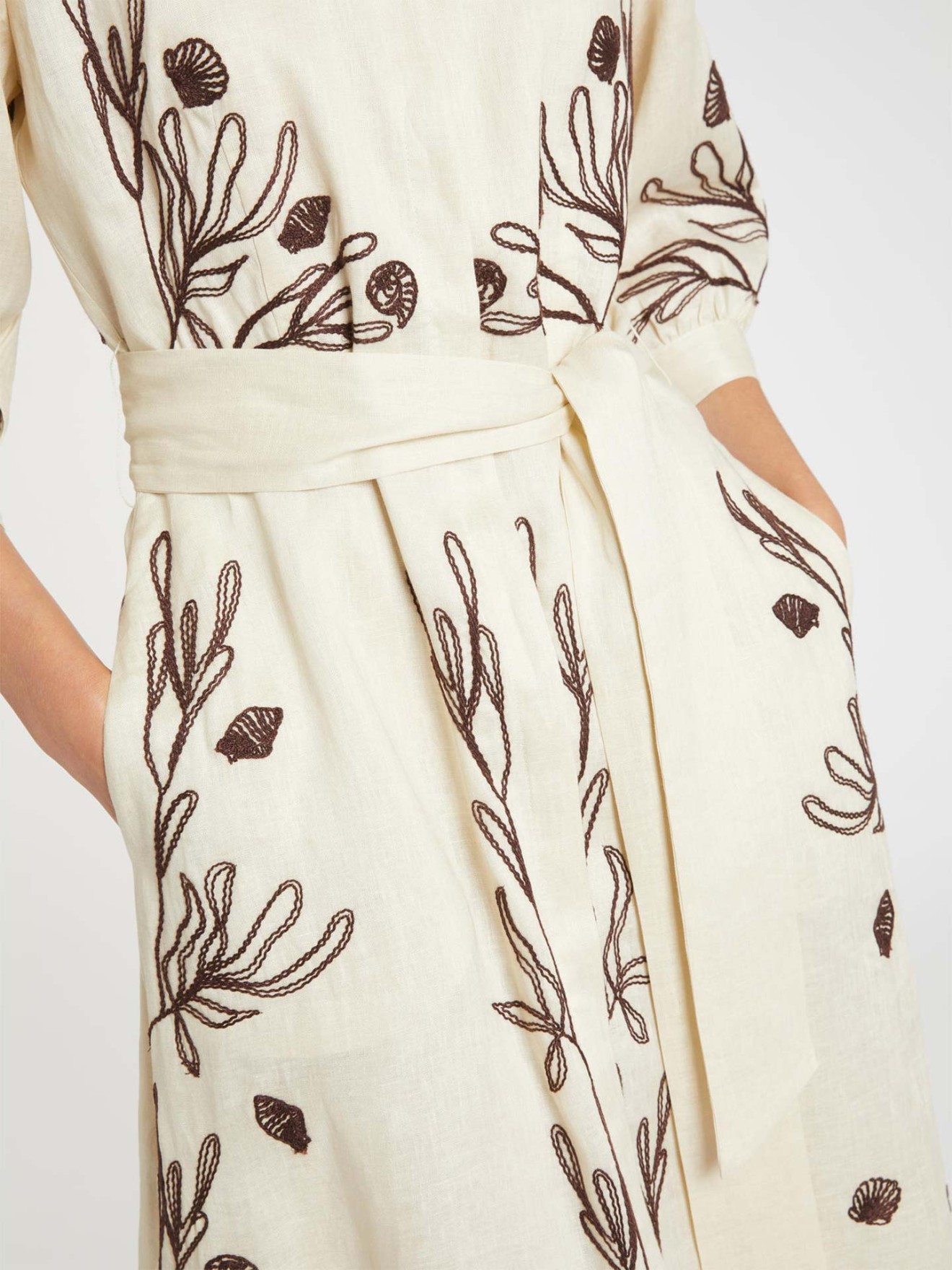 Vestido Midi de Linho MLLBANDA